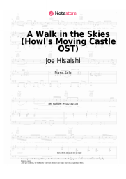 undefined Joe Hisaishi - A Walk in the Skies (Howl's Moving Castle OST)