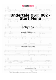 undefined Toby Fox - Undertale OST: 002 - Start Menu