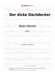 Sheet music, chords Bodo Wartke - Der dicke Dachdecker