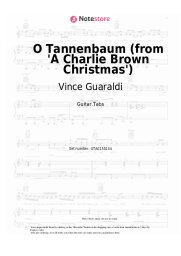 Sheet music, chords Vince Guaraldi - O Tannenbaum (from 'A Charlie Brown Christmas')