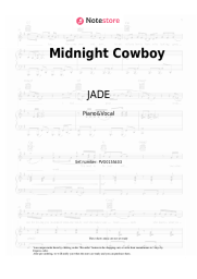 undefined JADE - Midnight Cowboy