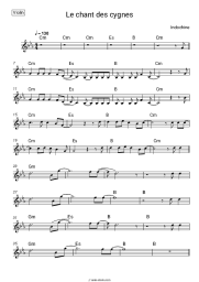 undefined Indochine - Le chant des cygnes