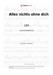 undefined LEA - Alles nichts ohne dich