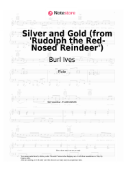 undefined Burl Ives - Silver and Gold (from 'Rudolph the Red-Nosed Reindeer')