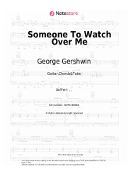 undefined George Gershwin - Someone To Watch Over Me (from the musical 'Oh, Kay!')