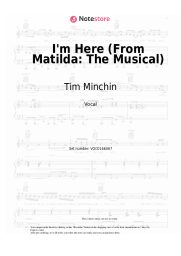 undefined Tim Minchin - I'm Here (From Matilda: The Musical)