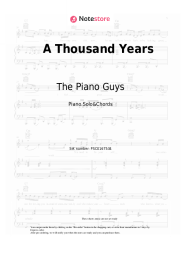 undefined The Piano Guys - A Thousand Years