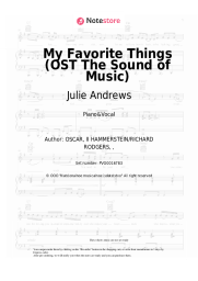 undefined Julie Andrews - My Favorite Things (OST The Sound of Music)