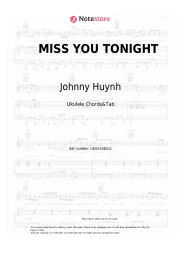 undefined Johnny Huynh - MISS YOU TONIGHT