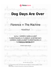 undefined Florence + The Machine - Dog Days Are Over