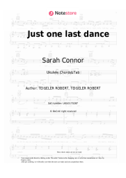 undefined Sarah Connor, Natural - Just one last dance