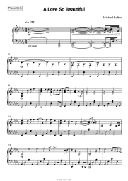 undefined Michael Bolton - A Love So Beautiful