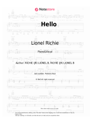 undefined Lionel Richie - Hello