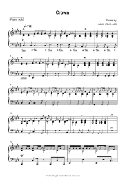 Sheet music, chords Stormzy - Crown