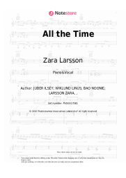undefined Zara Larsson - All the Time