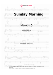 undefined Maroon 5 - Sunday Morning