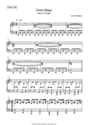 Sheet music, chords Les Visiteurs - C'est Okay! (Version Single)