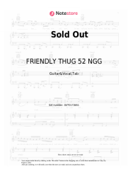 undefined FRIENDLY THUG 52 NGG, Kizaru - Sold Out