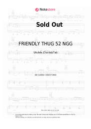 undefined FRIENDLY THUG 52 NGG, Kizaru - Sold Out
