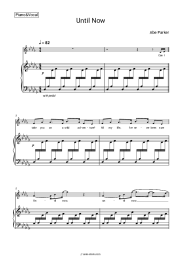 Sheet music, chords Abe Parker - Until Now