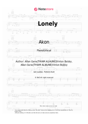 undefined Akon - Lonely