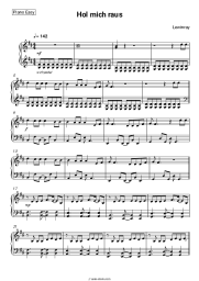 Sheet music, chords Lewinray - Hol mich raus