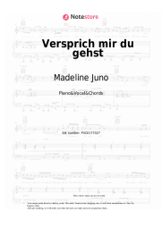 undefined Madeline Juno, 1986zig - Versprich mir du gehst