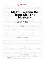 undefined Lucy Moss, Toby Marlow - All You Wanna Do (from Six: The Musical)
