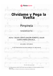 Sheet music, chords Pimpinela - Olvídame y Pega la Vuelta