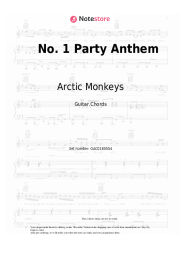 undefined Arctic Monkeys - No. 1 Party Anthem