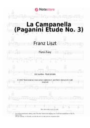 undefined Franz Liszt  - La Campanella (Paganini Etude No. 3)