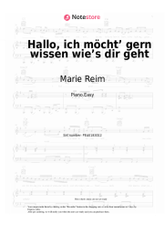 undefined Marie Reim, Matthias Reim - Hallo, ich möcht’ gern wissen wie’s dir geht