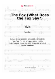 Sheet music, chords Ylvis - The Fox (What Does the Fox Say?)