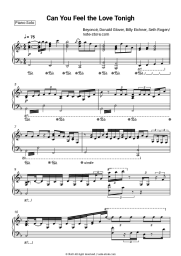 undefined Beyonce, Donald Glover, Billy Eichner, Seth Rogen - Can You Feel the Love Tonight (From The Lion King)