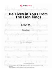 undefined Lebo M. - He Lives in You (From The Lion King)