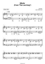 undefined Lebo M. - Mbube (From The Lion King)