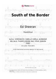 undefined Ed Sheeran, Camila Cabello, Cardi B - South of the Border