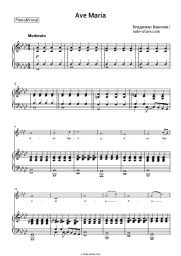 Sheet music, chords Giulio Caccini, Vladimir Vavilov - Ave Maria