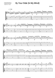 Sheet music, chords Leony - By Your Side (In My Mind)