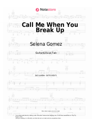 undefined Selena Gomez, Benny Blanco, Gracie Abrams - Call Me When You Break Up