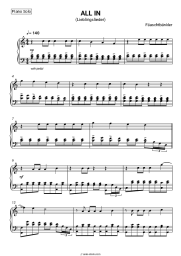 Sheet music, chords Fäaschtbänkler - ALL IN (Lieblingslieder)