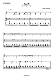 Sheet music, chords Fäaschtbänkler - ALL IN (Lieblingslieder)