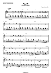 Sheet music, chords Fäaschtbänkler - ALL IN (Lieblingslieder)