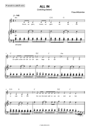 Sheet music, chords Fäaschtbänkler - ALL IN (Lieblingslieder)
