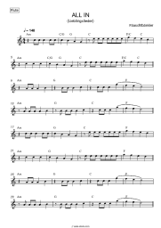 Sheet music, chords Fäaschtbänkler - ALL IN (Lieblingslieder)