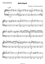 Sheet music, chords Roy Bianco & Die Abbrunzati Boys - Bella Napoli