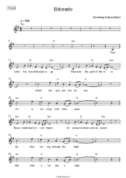 Sheet music, chords Goombay Dance Band - Eldorado