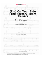 Sheet music, chords T.H. Express, Moe - (I'm) On Your Side (The Factory Team Remix)