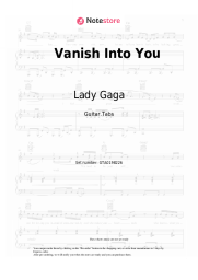 undefined Lady Gaga - Vanish Into You