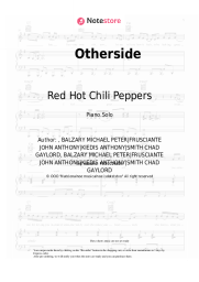 undefined Red Hot Chili Peppers - Otherside